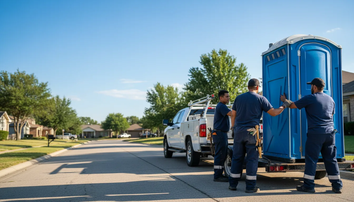 Portable Toilet Rental in Connerville, OK near me